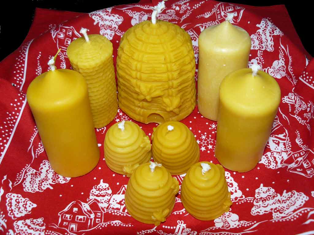 Bienenwachskerzen