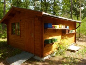 Lehrbienenstand Bienenhaus